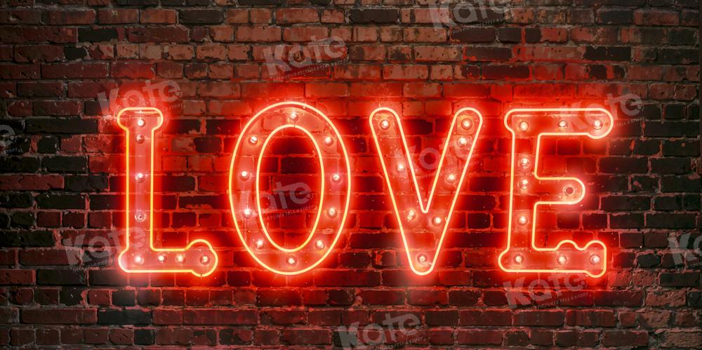 Kate Wall Love Light Backdrop Designed by Chain Photography