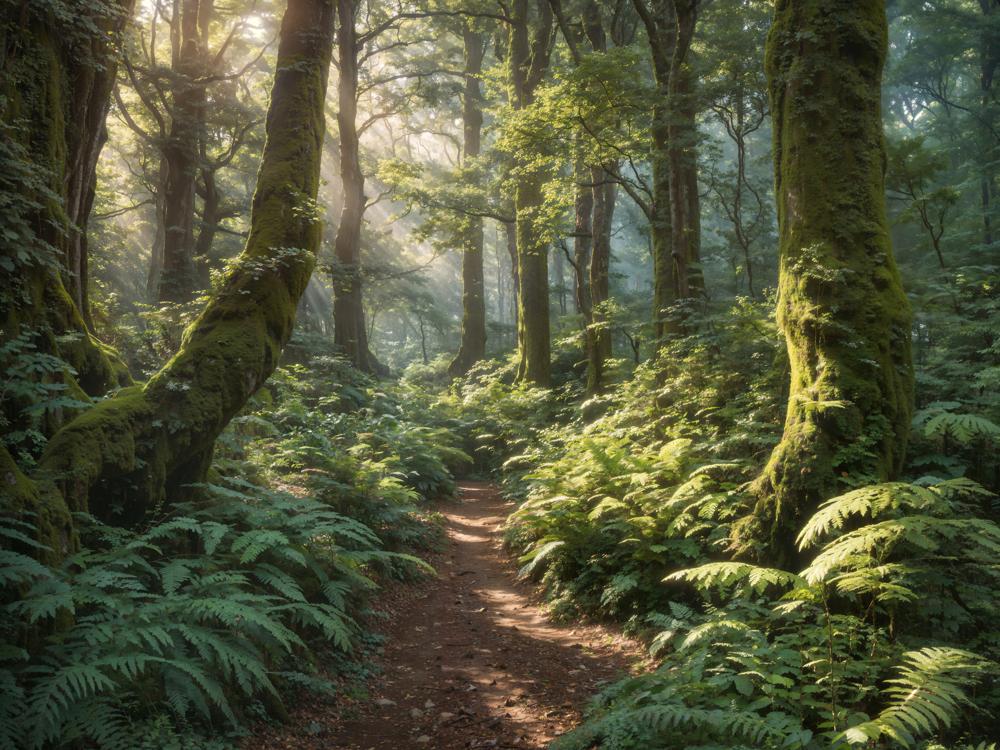 Kate Green Forest Backdrop Spring Adventure for Photography