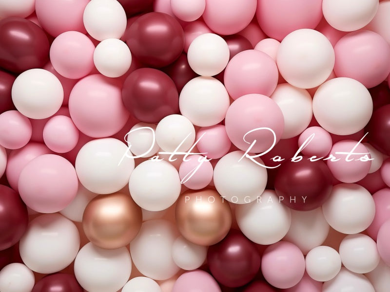 Kate Pink Shades Balloon Wall Backdrop Designed by Patty Robertss