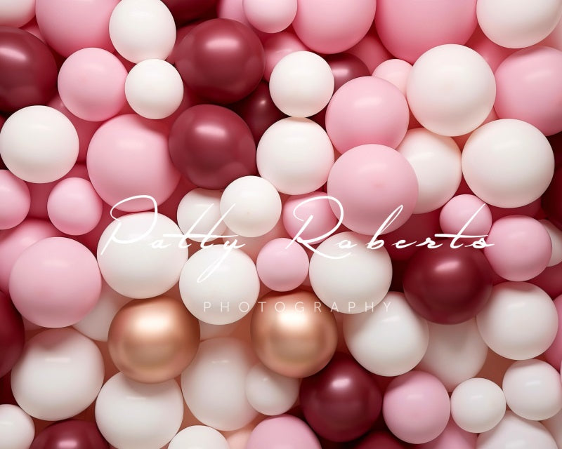 Kate Pink Shades Balloon Wall Backdrop Designed by Patty Robertss