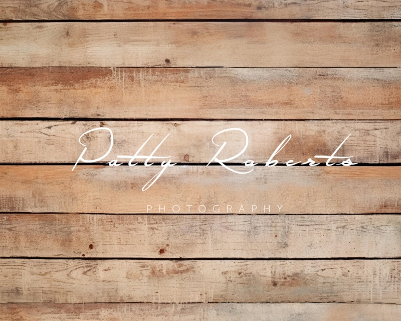 Kate Warm Distressed Wooden Planks Backdrop Designed by Patty Robertss