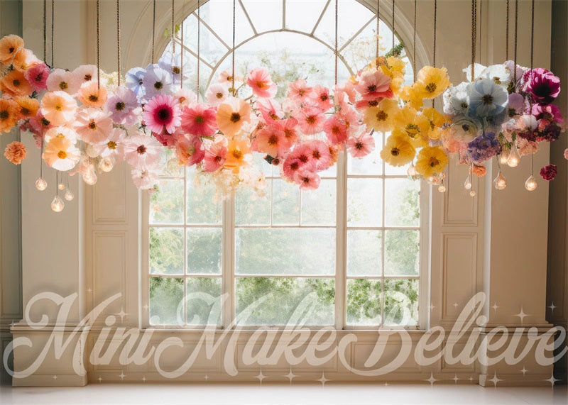 Kate Floral Hanging Interior Backdrop Designed by Mini MakeBelieve