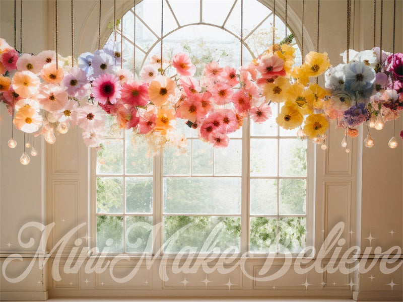 Kate Floral Hanging Interior Backdrop Designed by Mini MakeBelieve