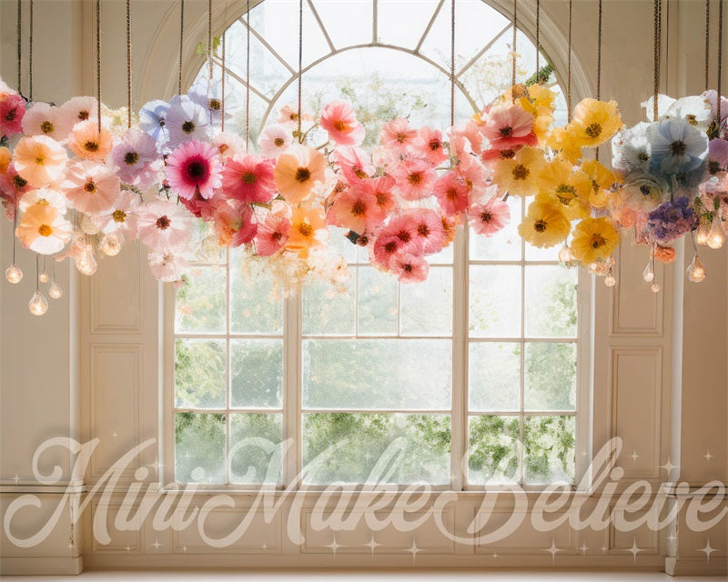 Kate Floral Hanging Interior Backdrop Designed by Mini MakeBelieve