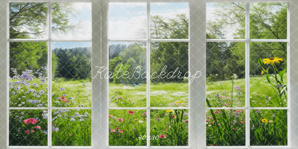 Kate Spring Window Scenery Backdrop Designed by Emetselch