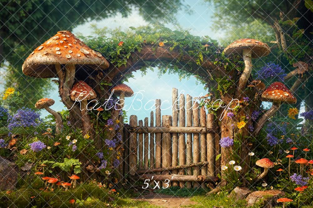 Kate Fairytale Mushroom Backdrop Designed by Chain Photography