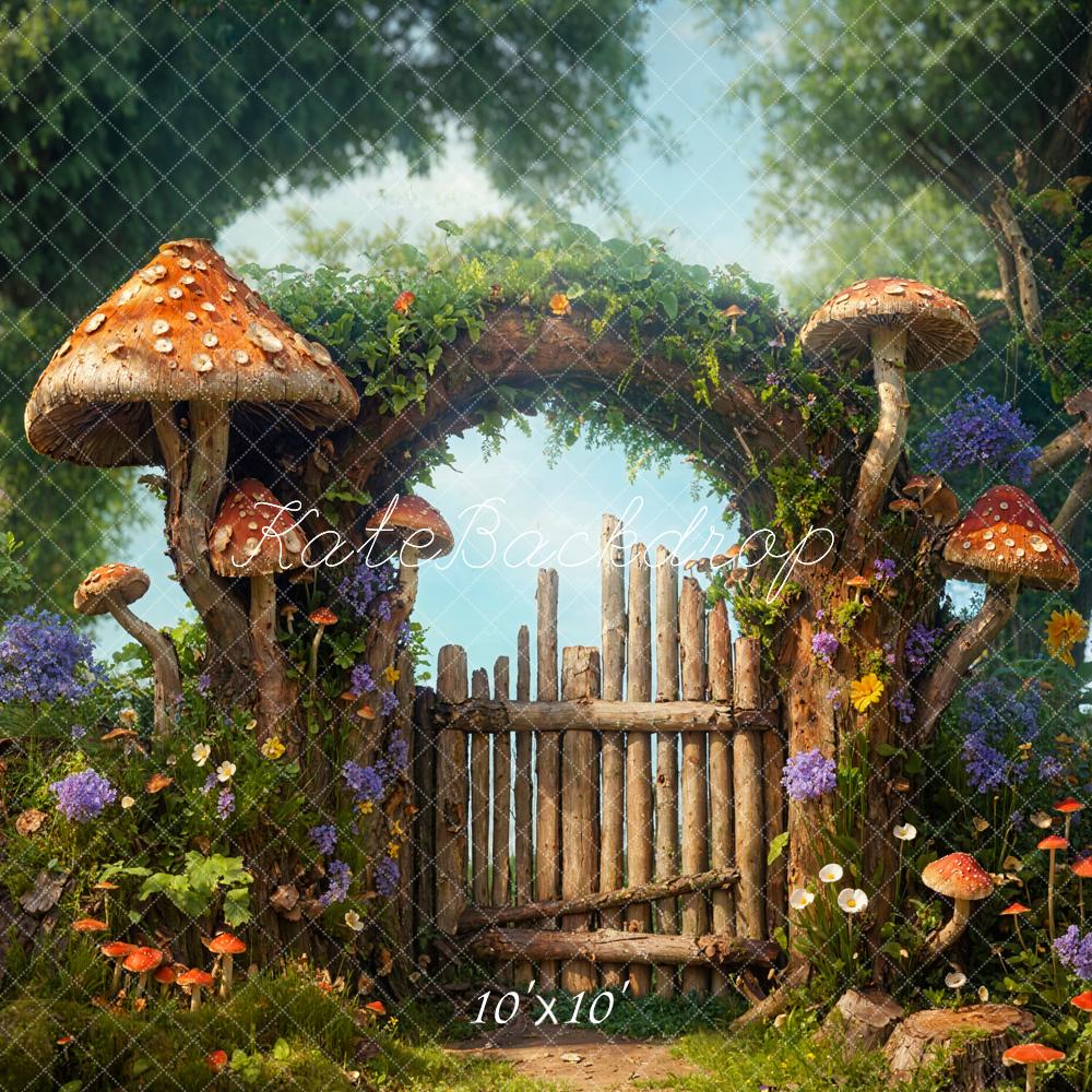 Kate Fairytale Mushroom Backdrop Designed by Chain Photography