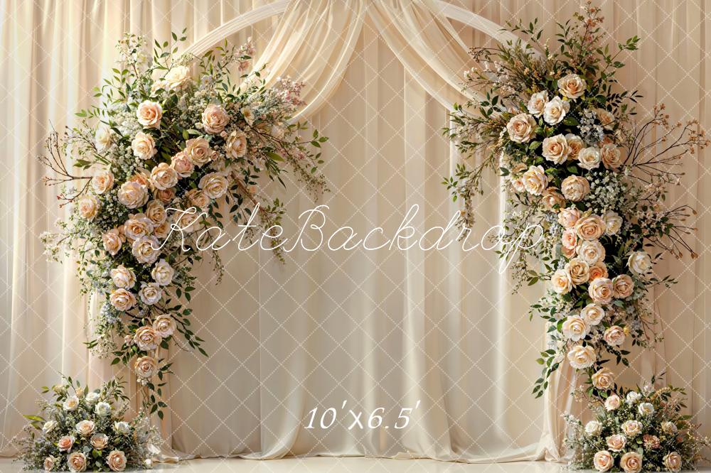 Kate Spring Mother's Day Backdrop Flower Wedding Designed by Emetselch