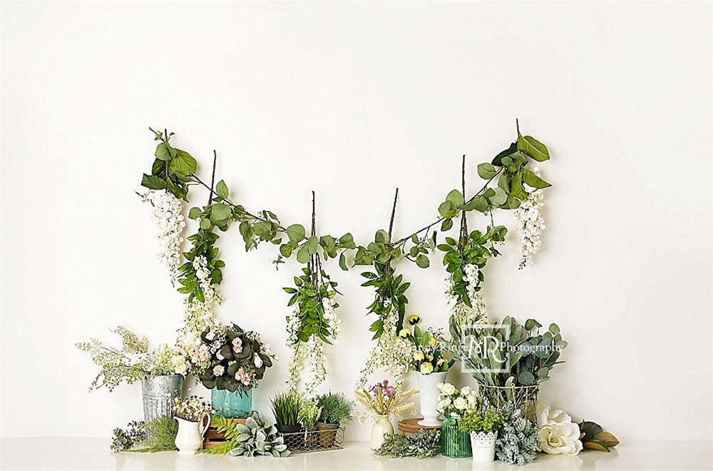 Kate Simple Spring Wildflowers Backdrop Designed by Mandy Ringe Photography