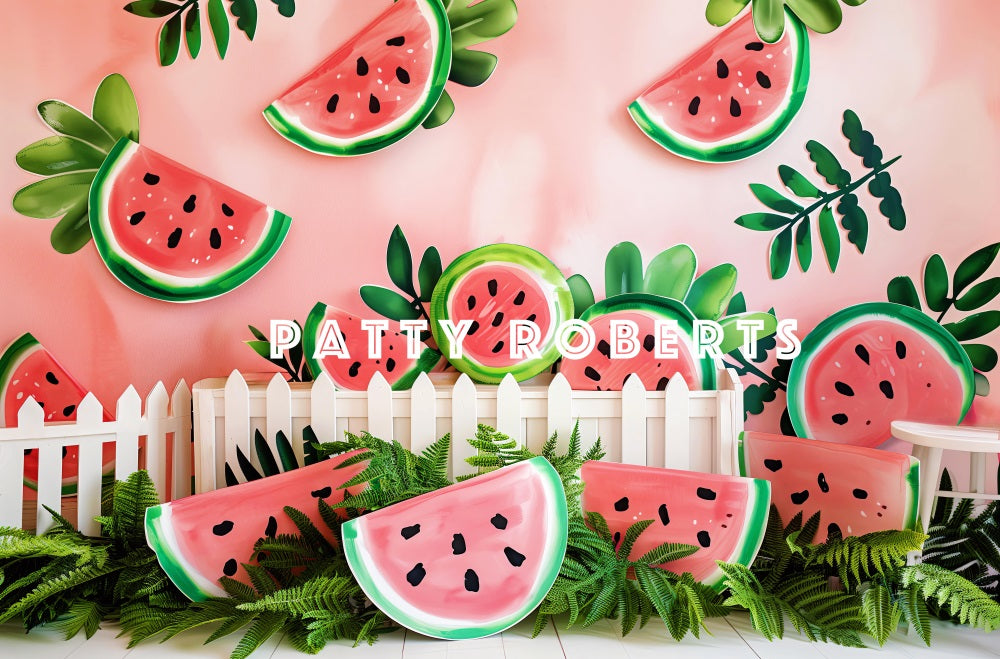 Kate Watermenon Summer Backdrop Designed by Patty Robert