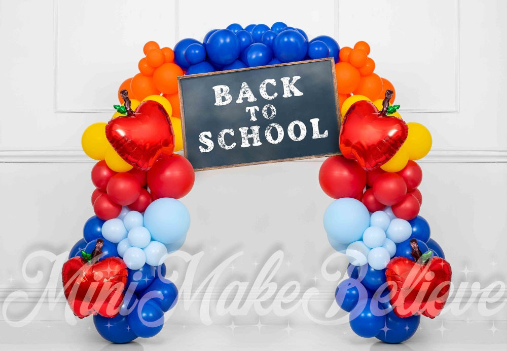 Kate Arch Back to School Balloon Backdrop Designed by Mini MakeBelieve