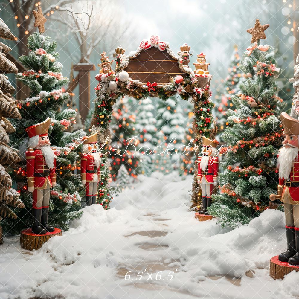 Kate Snow Christmas Nutcracker Backdrop Designed by Emetselch