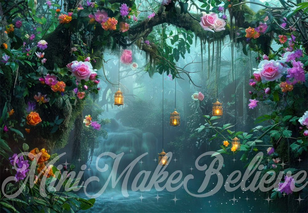 Kate Fairyland Forest Spring Backdrop Designed by Mini MakeBelieve