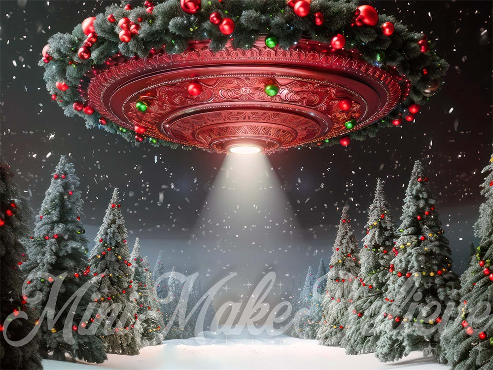 Kate Christmas UFO Backdrop Designed by Mini MakeBelieve