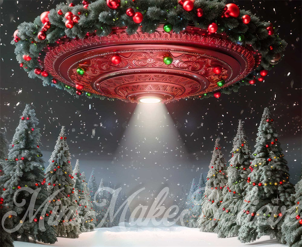 Kate Christmas UFO Backdrop Designed by Mini MakeBelieve