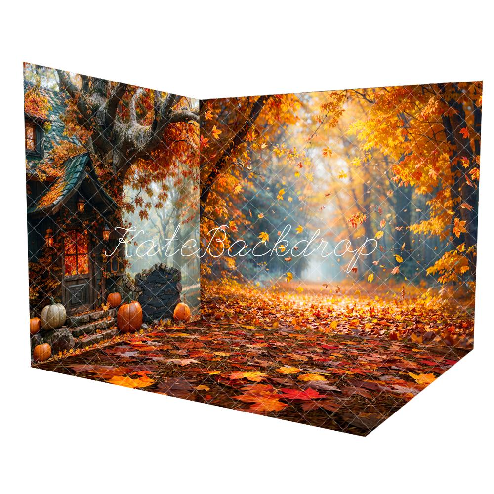 Kate Autumn Deciduous Forest Tree House Room Set