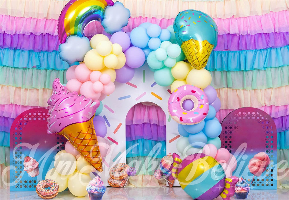 Kate Sweets Cake Smash Backdrop Designed by Mini MakeBelieve