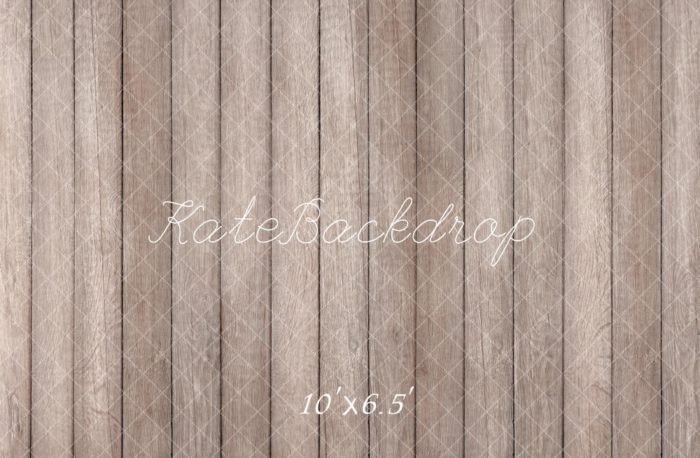 Kate Light Brown Wooden Floor Backdrop Designed by Kate Image