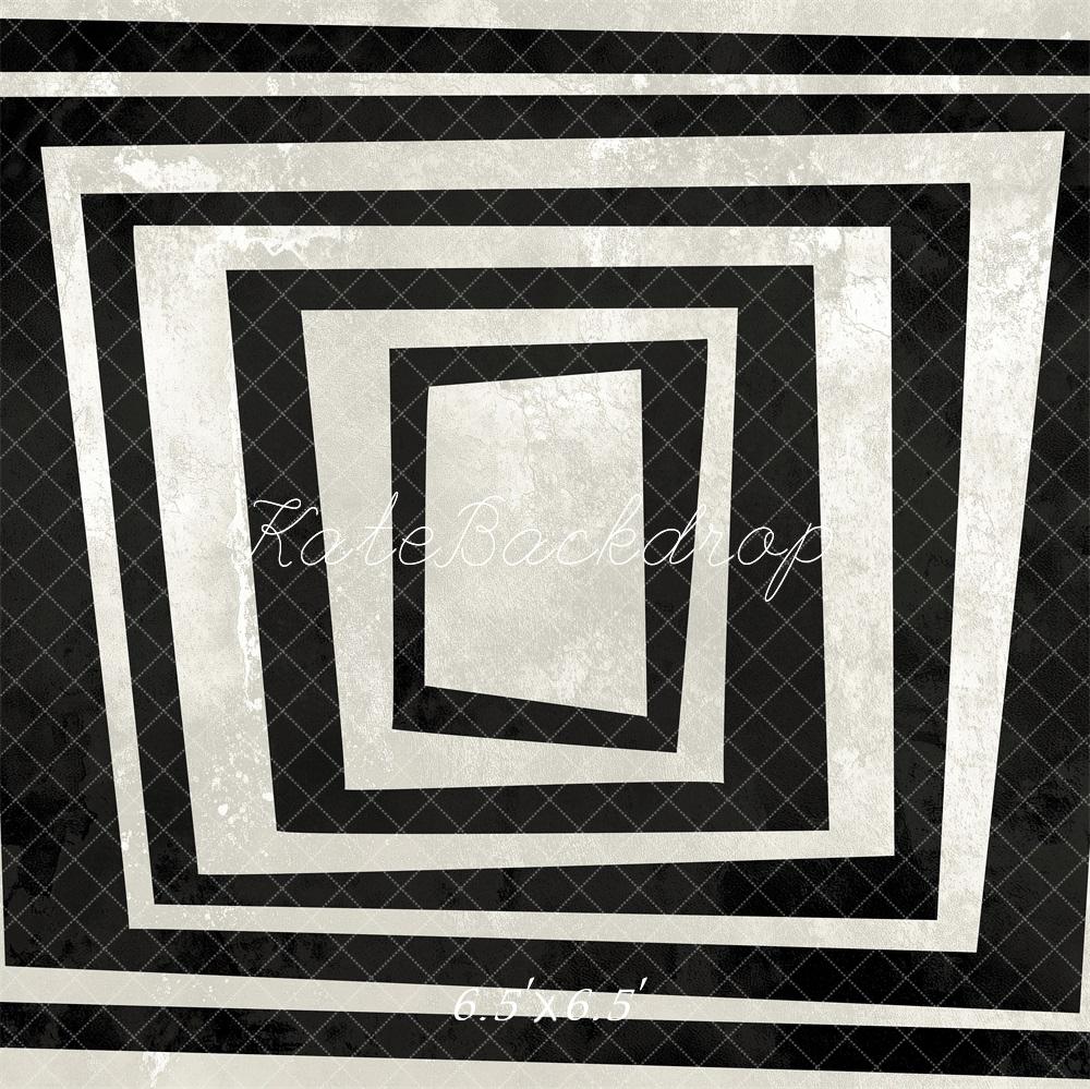 Kate Black White Beetlejuice Frame Backdrop Designed by Mini MakeBelieve