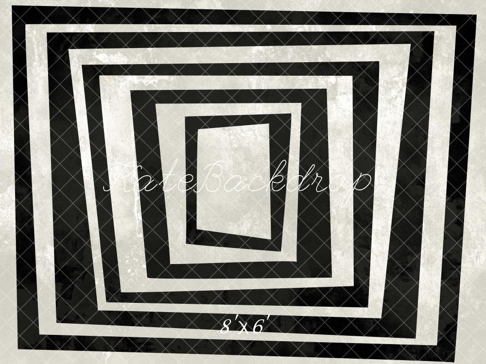 Kate Black White Beetlejuice Frame Backdrop Designed by Mini MakeBelieve