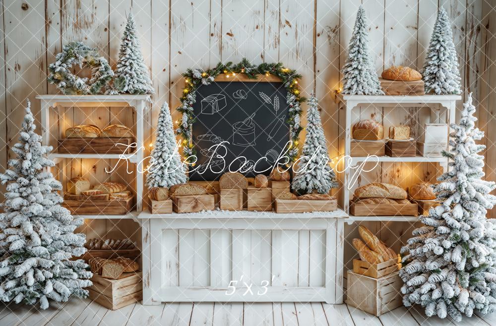 Kate Christmas Tree Bread Chalkboard Backdrop Designed by Emetselch