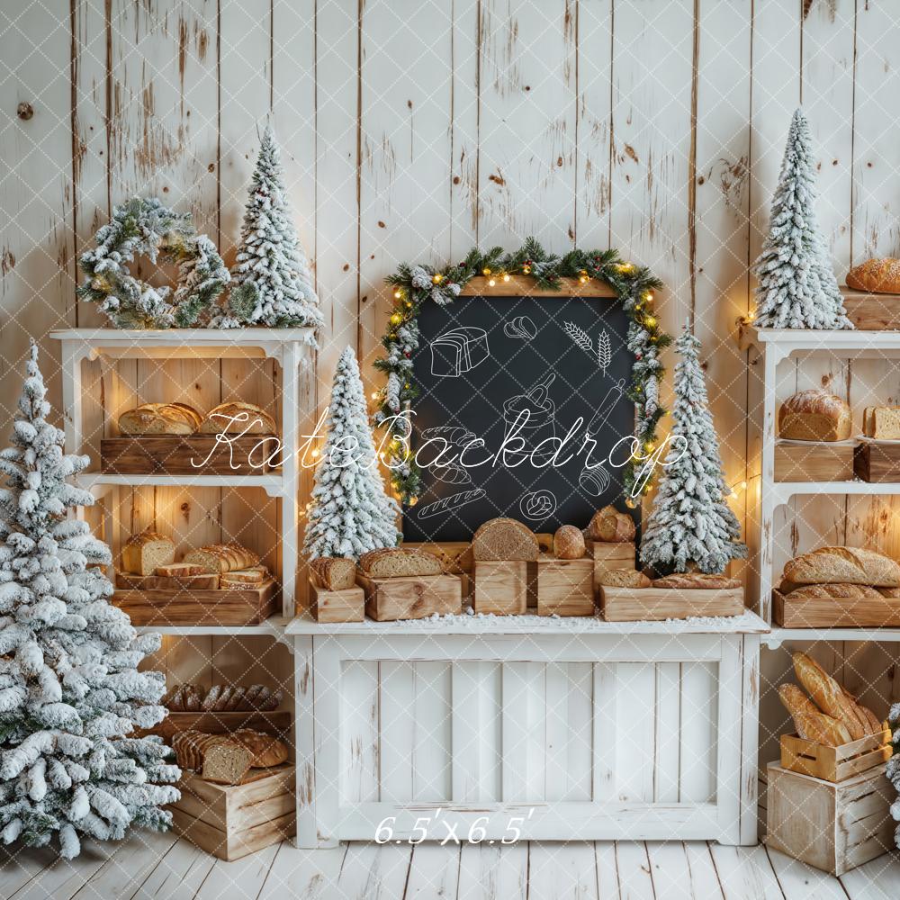 Kate Christmas Tree Bread Chalkboard Backdrop Designed by Emetselch