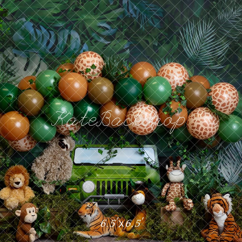 Kate Safari Jungle Backdrop Designed by Megan Leigh Photography