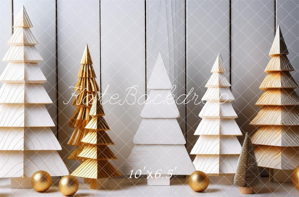 Kate Wooden Christmas Trees Backdrop Designed by Megan Leigh Photography