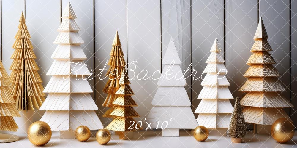 Kate Wooden Christmas Trees Backdrop Designed by Megan Leigh Photography