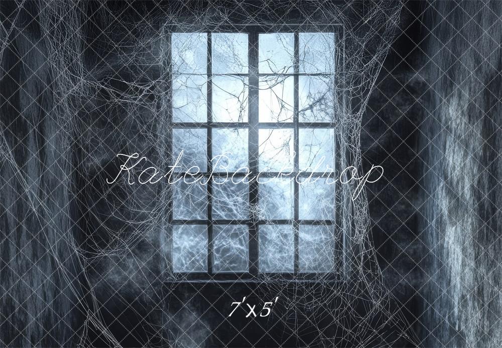 Kate Halloween Spiderweb Window Backdrop Designed by Lidia Redekopp