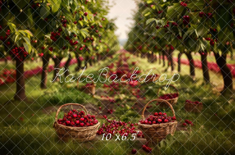 Kate Cherry Orchard Summer Backdrop Designed by Mini MakeBelieve