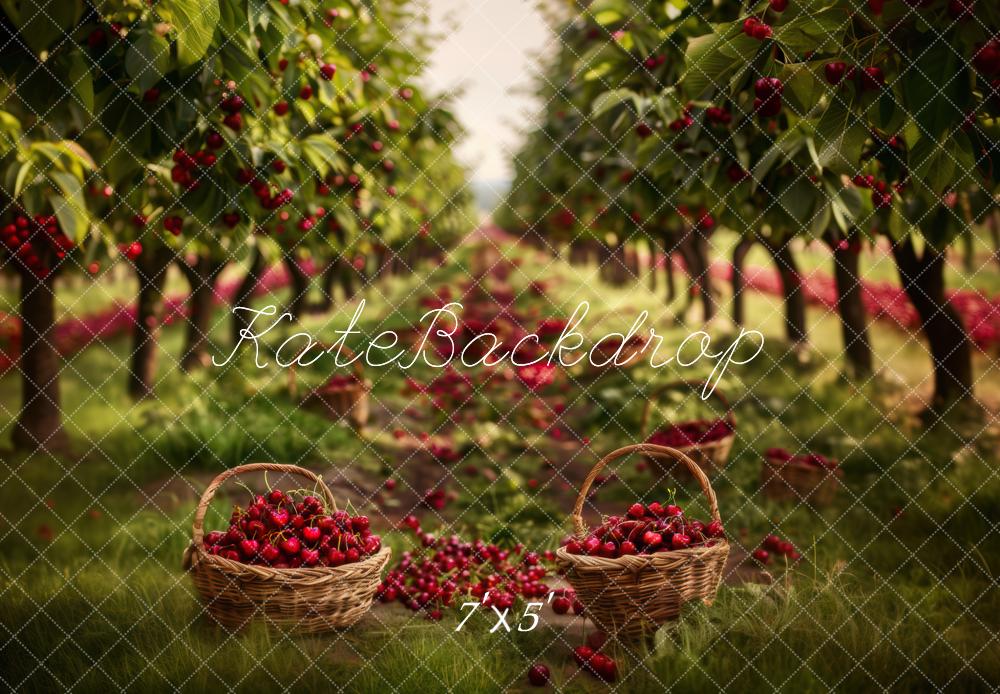 Kate Cherry Orchard Summer Backdrop Designed by Mini MakeBelieve