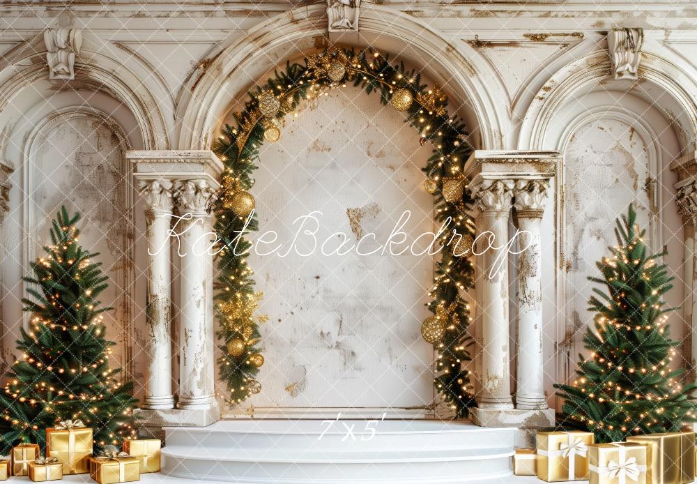 Kate Elegant Christmas Palace Backdrop Designed by Patty Robert