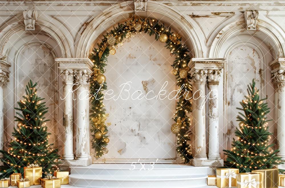 Kate Elegant Christmas Palace Backdrop Designed by Patty Robert