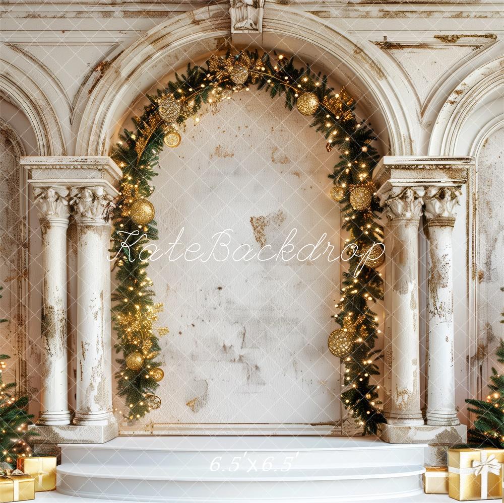 Kate Elegant Christmas Palace Backdrop Designed by Patty Robert