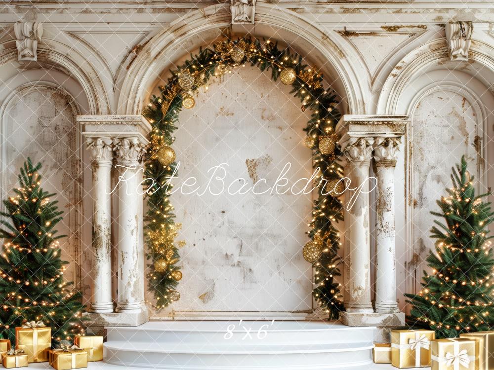 Kate Elegant Christmas Palace Backdrop Designed by Patty Robert