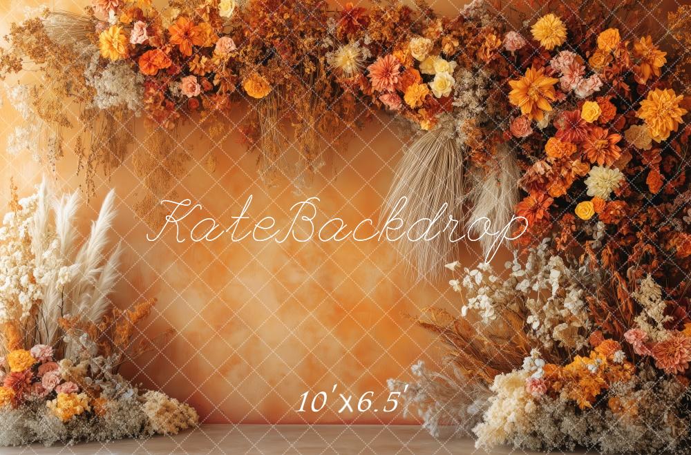 Kate Fall Floral Boho Backdrop Designed by Patty Robert