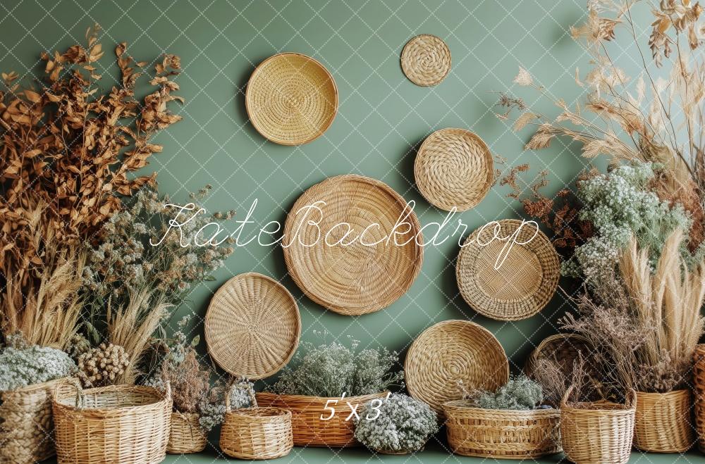 Kate Natural Wooden Decor Backdrop Designed by Patty Robert