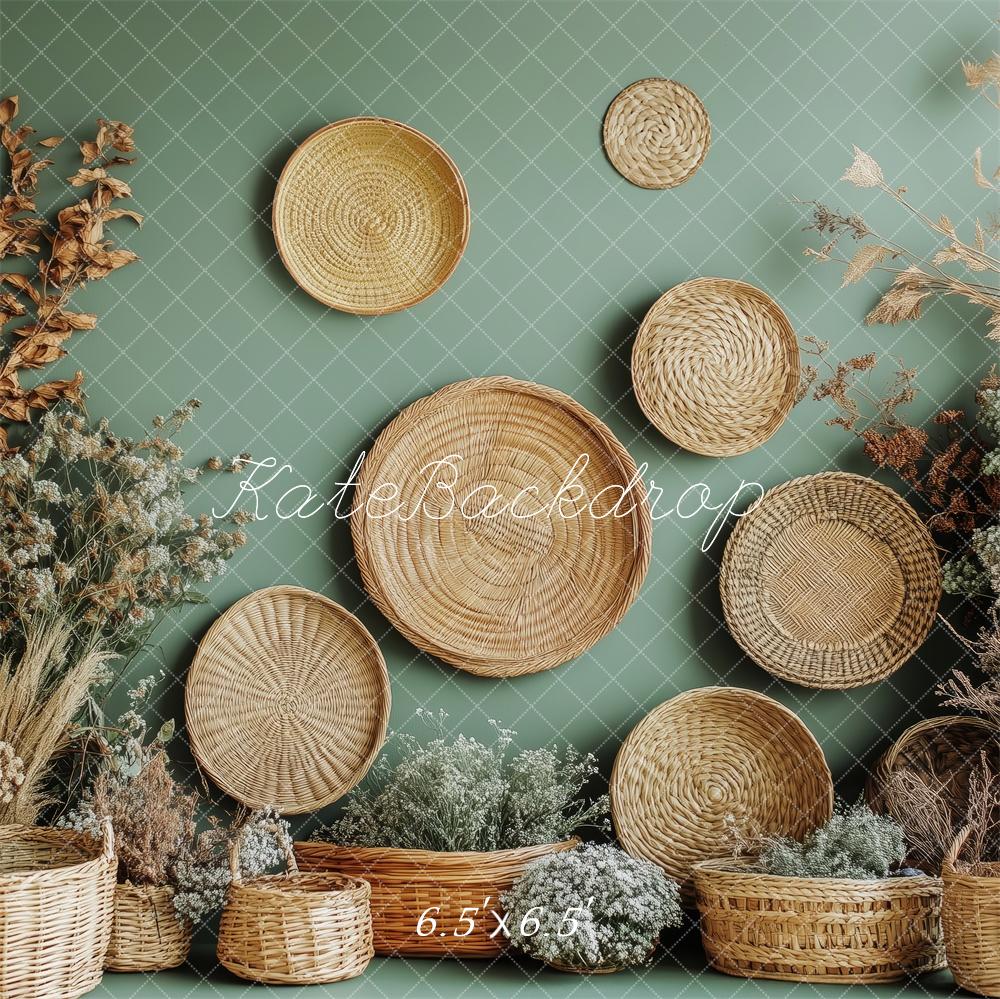 Kate Natural Wooden Decor Backdrop Designed by Patty Robert