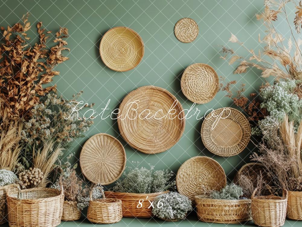 Kate Natural Wooden Decor Backdrop Designed by Patty Robert