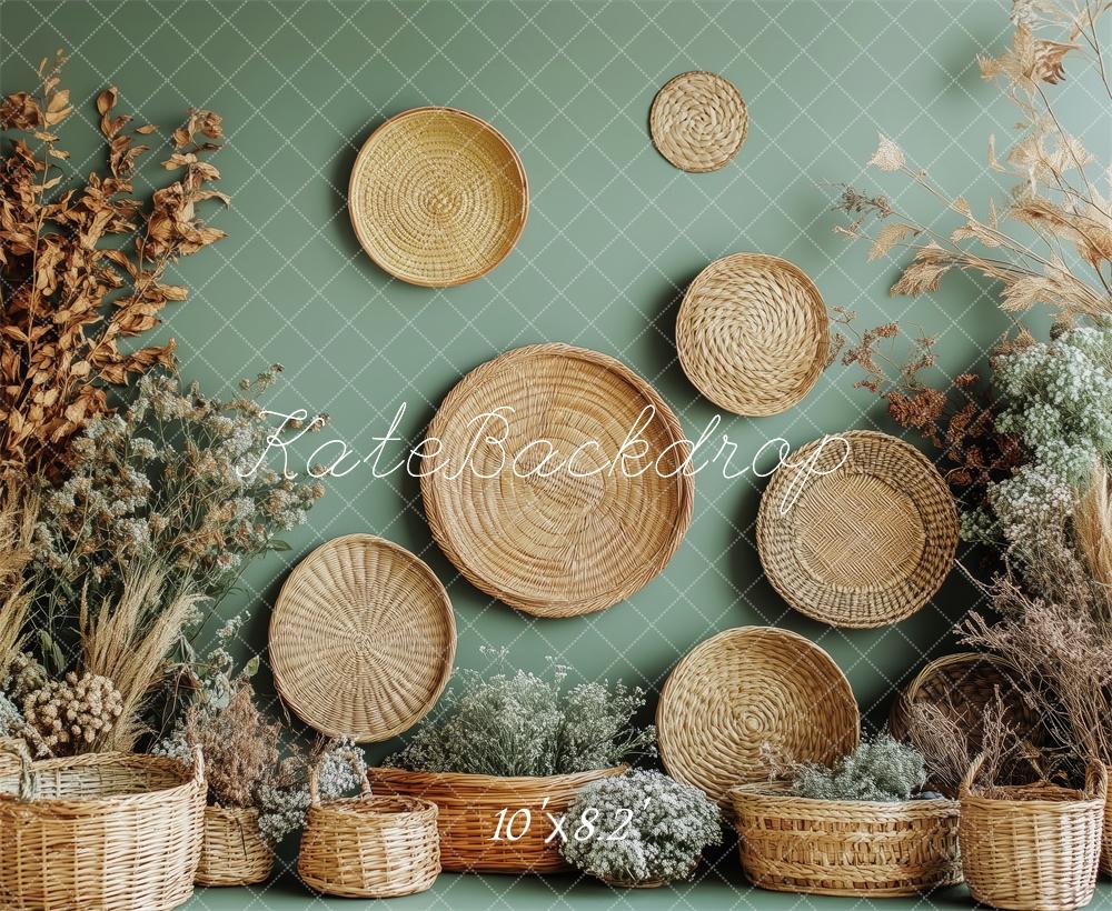 Kate Natural Wooden Decor Backdrop Designed by Patty Robert