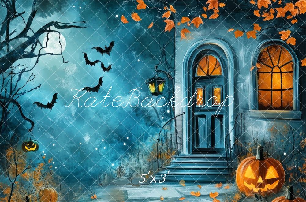 Kate Halloween Porch Backdrop Designed by Lidia Redekopp