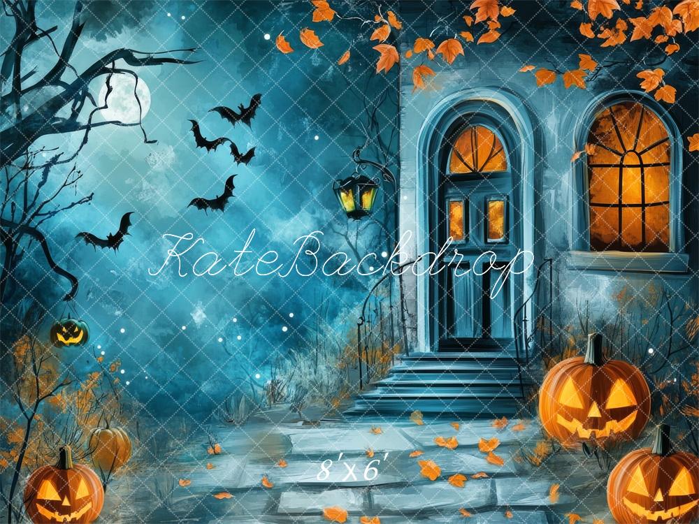 Kate Halloween Porch Backdrop Designed by Lidia Redekopp