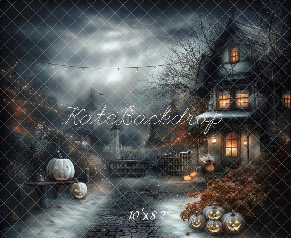 Kate Snowy Halloween Backdrop Designed by Lidia Redekopp