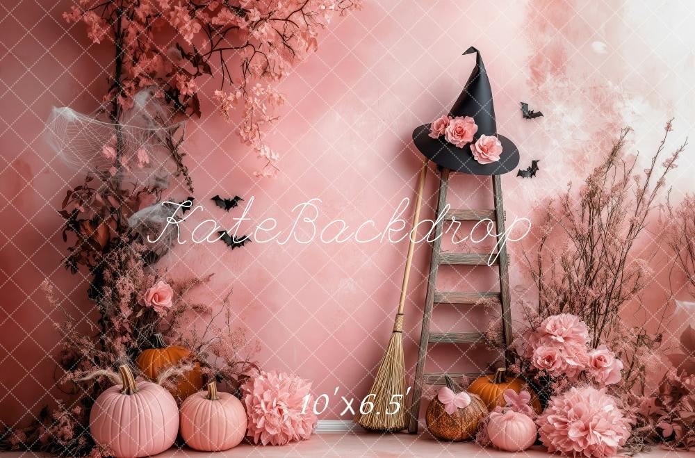 Kate Pink Witch’s Corner Backdrop Designed by Patty Robert