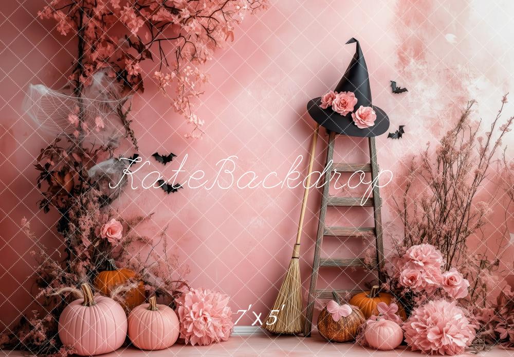 Kate Pink Witch’s Corner Backdrop Designed by Patty Robert