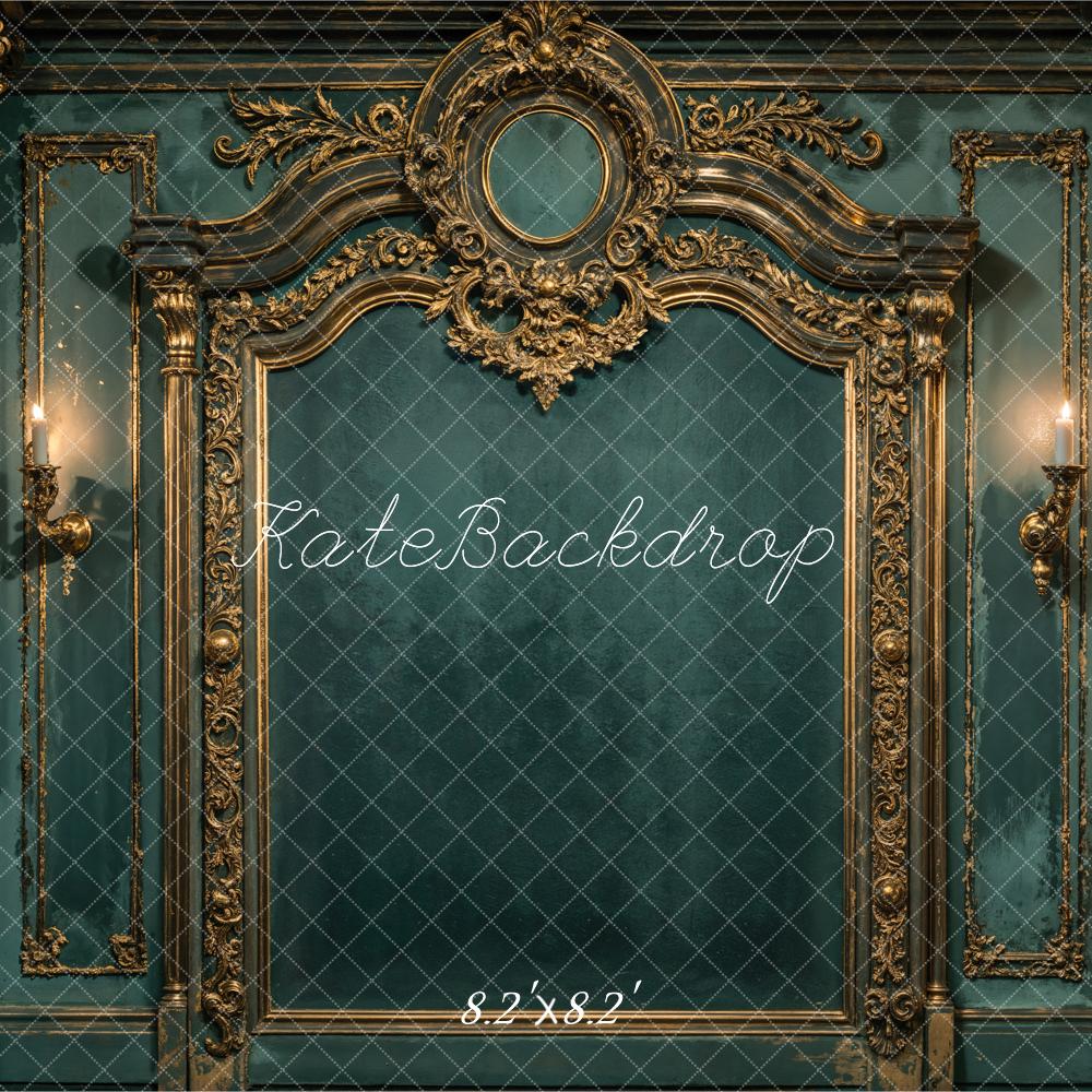 Kate Green Vintage Ornate Wall Backdrop Designed by Emetselch