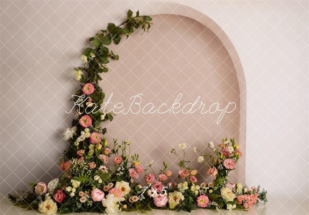 Kate Floral Arch Spring Backdrop Designed by Mandy Ringe Photography