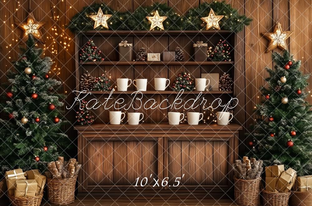 Kate Rustic Christmas Cupboard Backdrop Designed by Patty Roberts