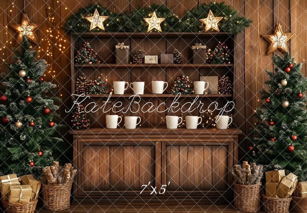 Kate Rustic Christmas Cupboard Backdrop Designed by Patty Roberts